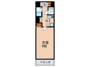 ミ－ネ新町弐番館の物件間取画像